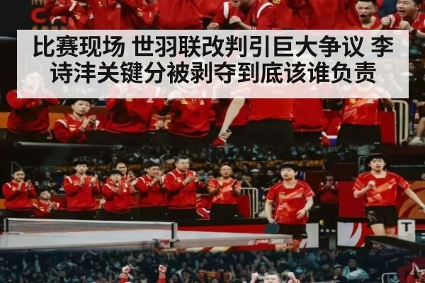 比赛现场 世羽联改判引巨大争议 李诗沣关键分被剥夺到底该谁负责